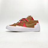  NIKE SACAI X BLAZER LOW BRITISH TAN DD1877-200 