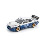  POP RACE - 1/64 NISSAN PANDEM SILVIA S13 MOONTECH BLUE - PR64264 