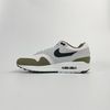  NIKE AIR MAX 1 WHITE BLACK MEDIUM OLIVE FD9082-102 