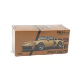  POP RACE - 1/64 PORSCHE SINGER DLS TURBO ROAD GOLD - PR64132 