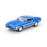  MINI GT - 1/64 FORD MUSTANG MACH 1 GRABBER BLUE - 1138 