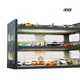  SCJ DIORAMA - 1/64 CAR PARKING lot SHOU CANG JIA DIORAMA BÃI ĐỖ XE 3 TẦNG - SCJ73450 