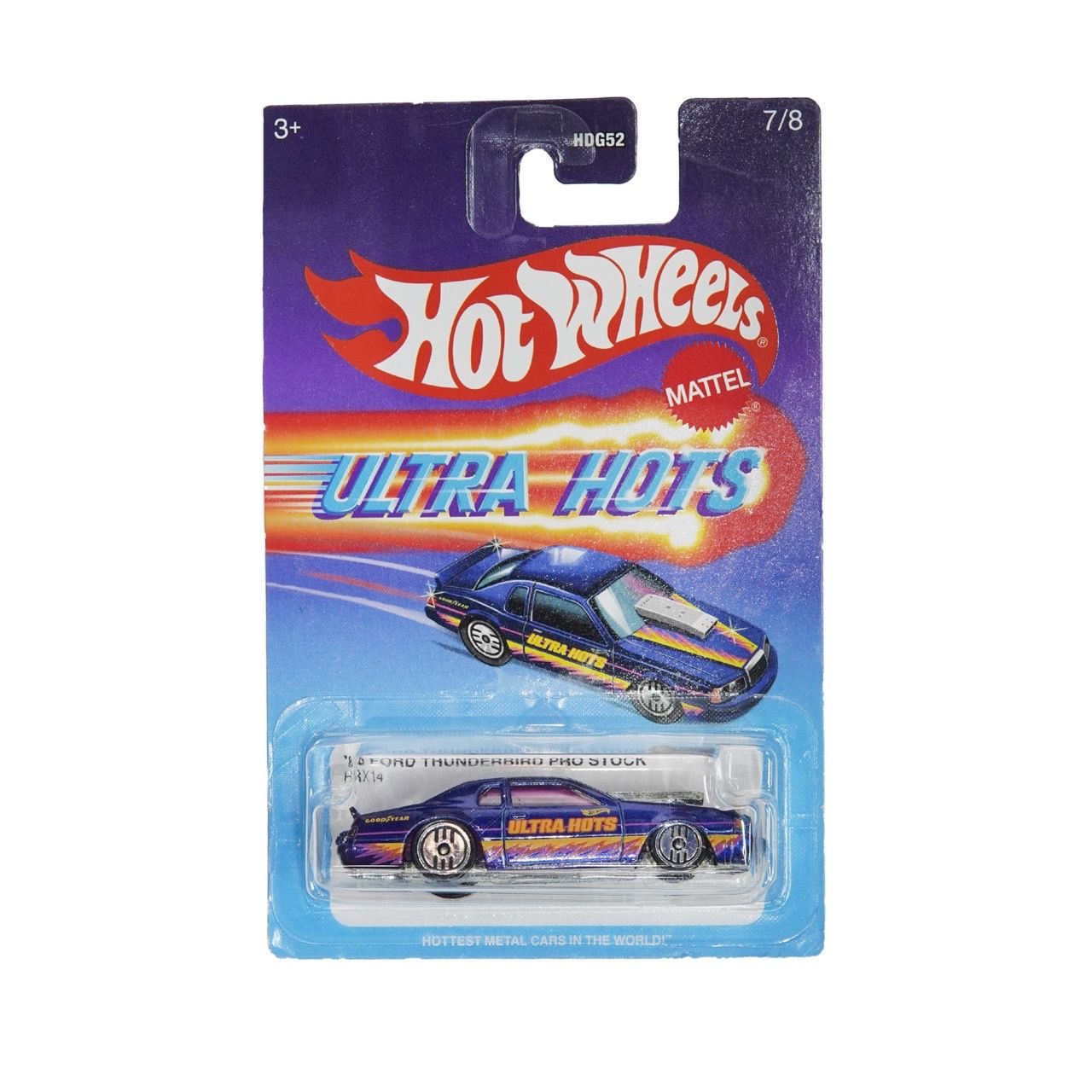  HOT WHEELS ULTRA HOTS 86 FORD THUNDERBIRD PRO STOCK HRX14 