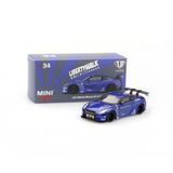 MINI GT - LB☆WORKS Nissan GT-R R35 LBWK Candy Blue - 34 – aesnkrs