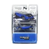  TARMAC WORKS - 1:64 PAGANI HUAYRA BC BLUE FRANCIA/BLACK - T64G-TL014-BL 