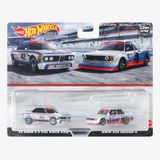  HOT WHEELS PREMIUM - SET 2 CHIẾC ‘73 BMW 3.0 CSL RACE CAR VS BMW 320 GROUP 5 - HKF55 