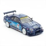  INNO64 - 1/64 NISSAN SKYLINE GT-R R34 #3 ENDLESS ADVAN LIVERY SUPER TAIKYU SERIES 2022 WINNER - IN64-R34-STS02W 