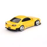  MINI GT - CHASE INCLUDED - NISSAN SILVIA S15 ROCKET BUNNY BRONZE YELLOW - 643 