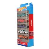  HOT WHEELS - SET 5 CHIẾC NISSAN - HLY73 