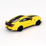  MINI GT - LB-WORKS LBWK FORD MUSTANG TRIPLE YELLOW - 1077 