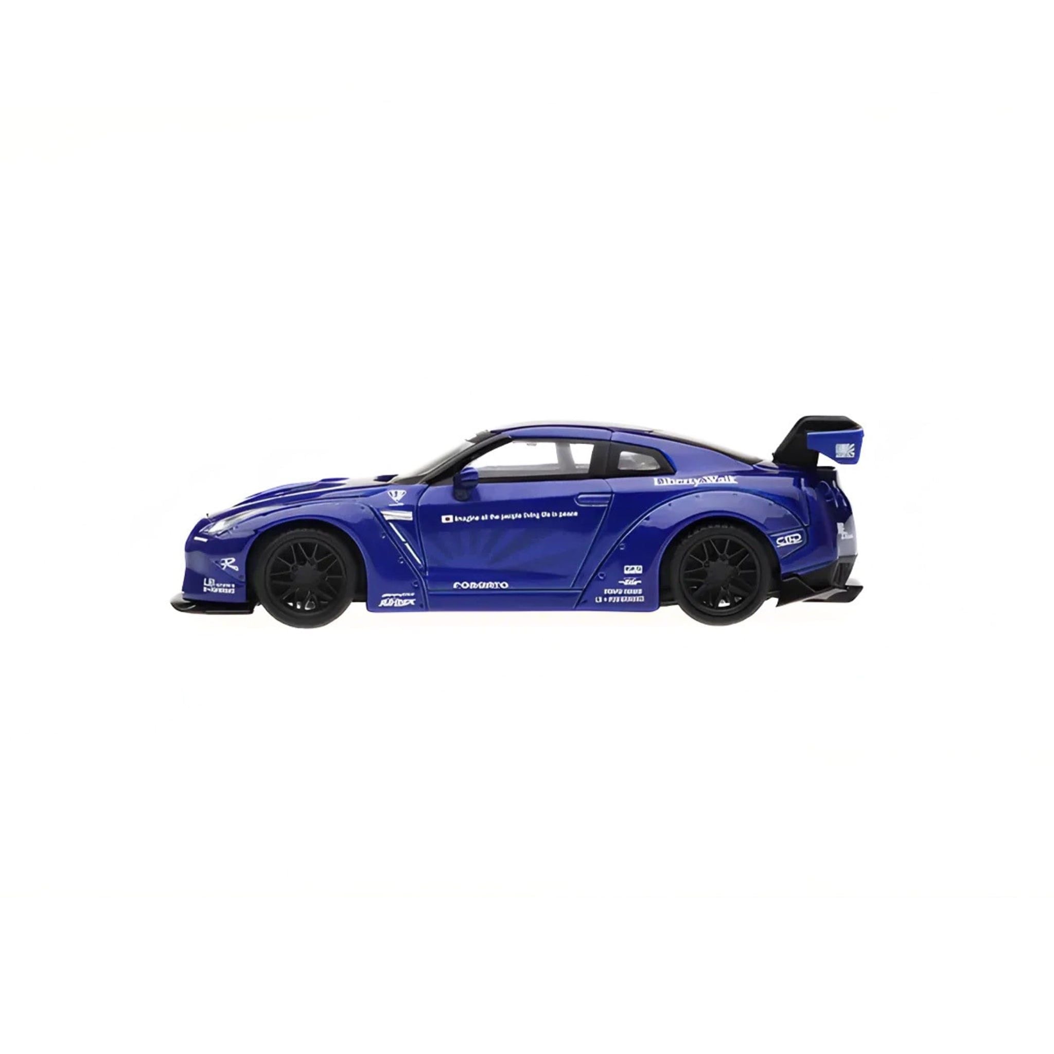 MINI GT - LB☆WORKS Nissan GT-R R35 LBWK Candy Blue - 34 – aesnkrs