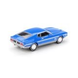  MINI GT - 1/64 FORD MUSTANG MACH 1 GRABBER BLUE - 1138 