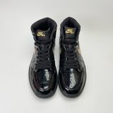  NIKE AIR JORDAN 1 RETRO HIGH OG BLACK METALLIC GOLD 555088-032 