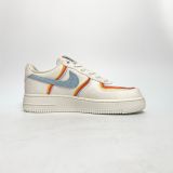  NIKE AIR FORCE 1 LOW SAIL DENIM SWOOSH CREAM DJ4655-133 
