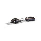  MINI GT - 1/64 PORSCHE 911 DAKAR #718 AND VOLKSWAGEN ID BUZZ PORSCHE CENTRUM GELDERLAND ROUGHROADS SET - MGTS0019 