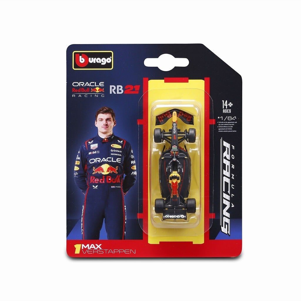  BBURAGO - 1/64 2025 ORACLE RED BULL RACING #1 MAX VERSTAPPEN - 1858003 