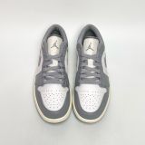  NIKE AIR JORDAN 1 LOW VINTAGE GREY 553558-053 