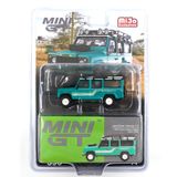  MINI GT - LAND ROVER DEFENDER 110 1985 COUNTY STATION WAGON TRIDENT GREEN - 590 