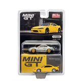  MINI GT - CHASE INCLUDED - NISSAN SILVIA S15 ROCKET BUNNY BRONZE YELLOW - 643 