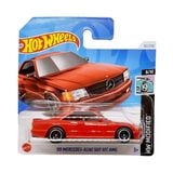  HOT WHEELS BASIC - ‘89 MERCEDES-BENZ 560 SEC AMG RED - HTB70 