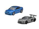  HOT WHEELS PREMIUM - SET 2 CHIẾC AUDI S4 QUATTRO VS AUDI R8 LMS - JDY82 