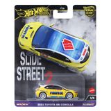  HOT WHEELS PREMIUM - 2023 TOYOTA GR COROLLA SLIDE STREET 2 - HKC82 