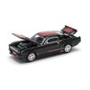  POP RACE - 1/64 SHELBY FORD MUSTANG GT500 DARK CHROME - PR64218 
