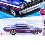  HOT WHEELS COMPACT KINGS - '68 DODGE DART PURPLE - HYY70 
