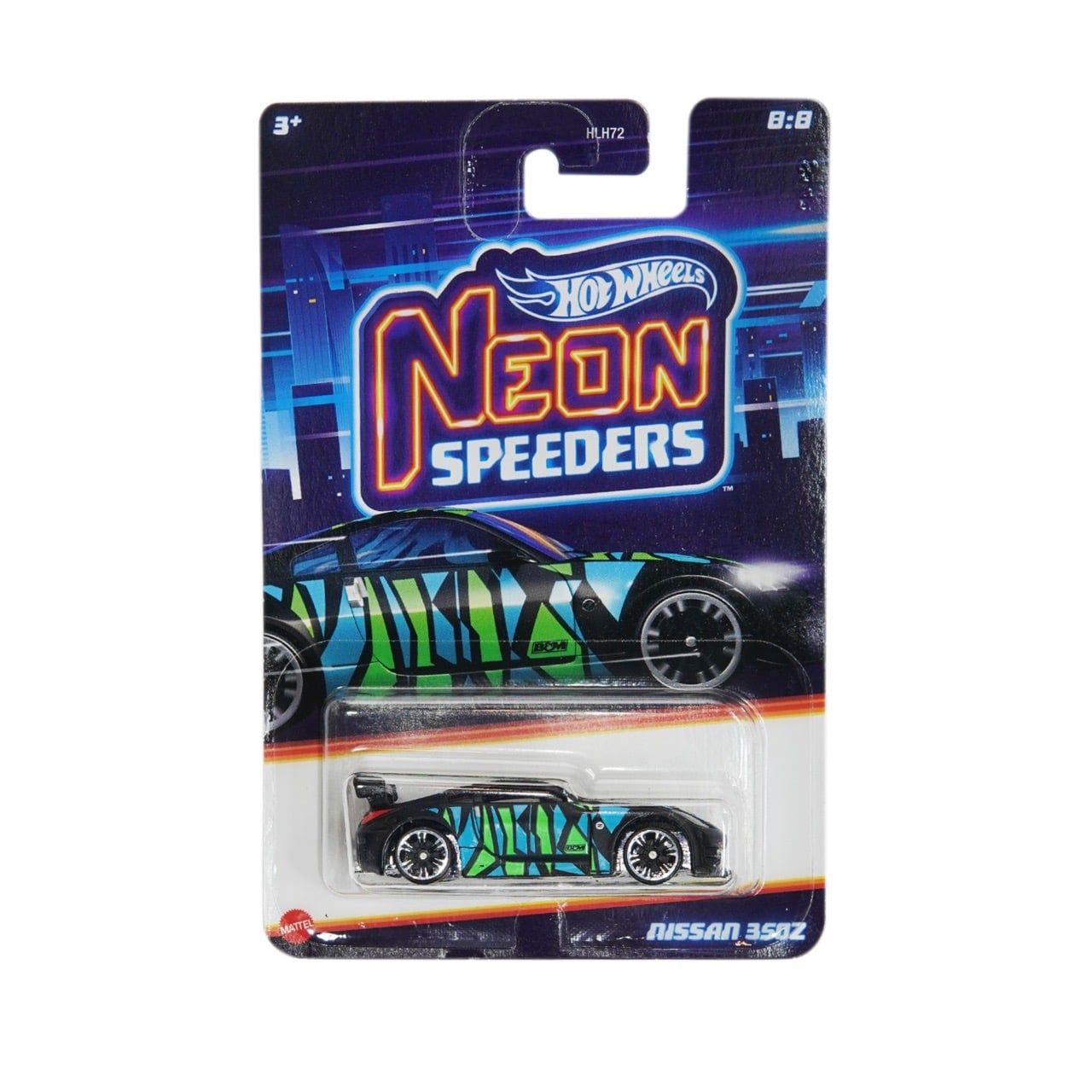  HOT WHEELS NEON NISSAN 350Z HRW74 