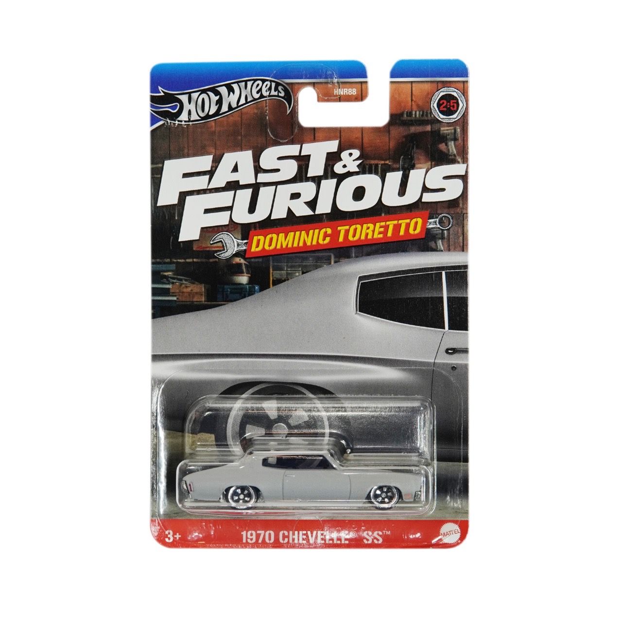  HOT WHEELS SILVER 1970 CHEVELLE SS HRW47 