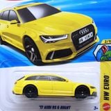 HOT WHEELS - ‘17 AUDI RS 6 AVANT YELLOW - JJJ33 