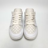  NIKE AIR JORDAN 1 LOW QUILTED WHITE DB6480-100 