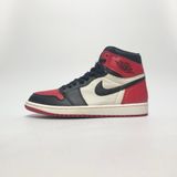  NIKE AIR JORDAN 1 RETRO HIGH BRED TOE 555088-610 