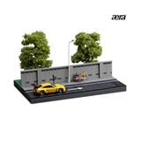  SCJ DIORAMA - 1/64 MINI CITY CORNER SCENE SHOU CANG JIA DIORAMA - SCJ82032 