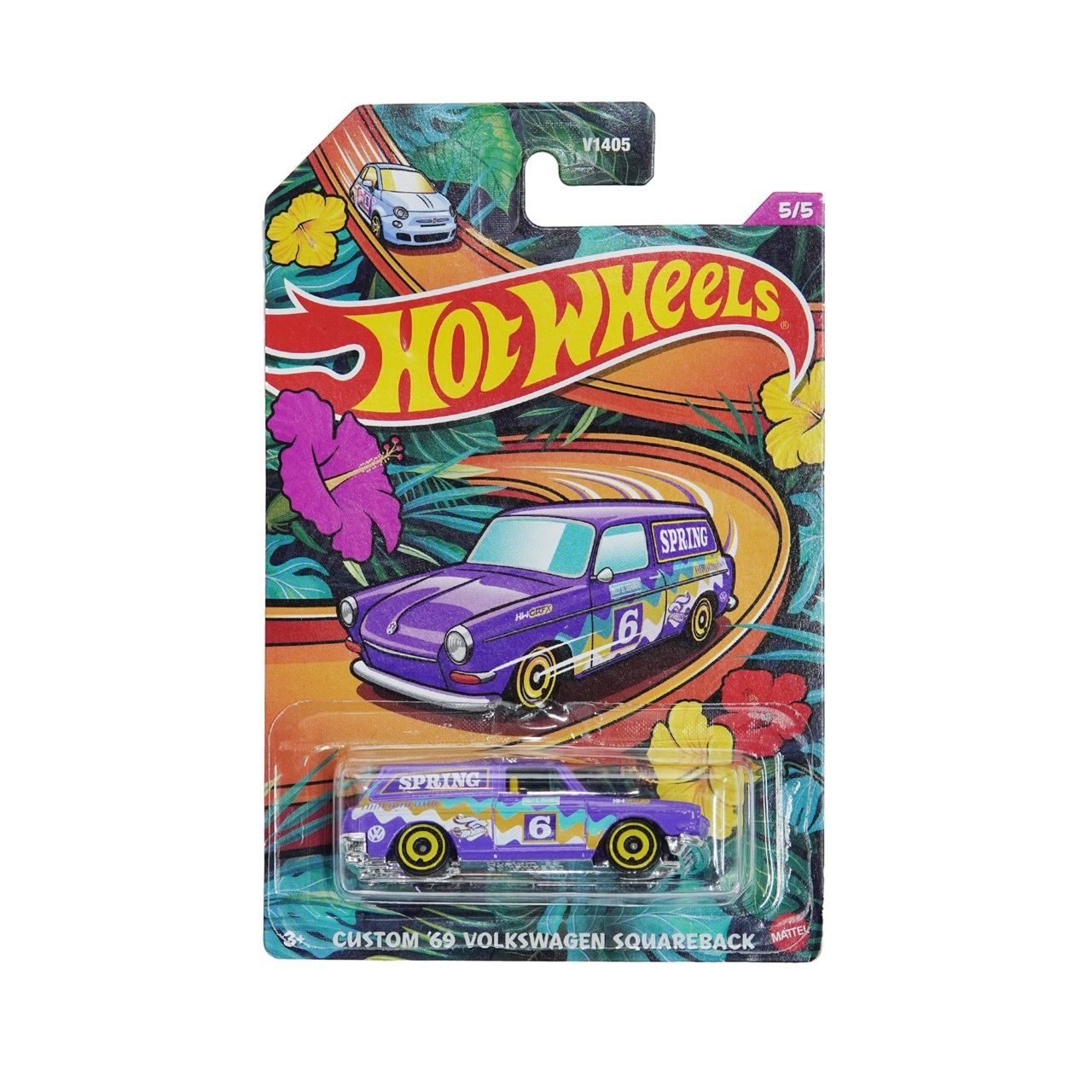  HOT WHEELS BASIC CUSTOM 69 VOLKSWAGEN SQUAREBACK HVX24 