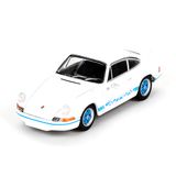  MINI GT - Porsche 911 Carrera RS 2.7 Grand Prix White with Blue Livery - 715 