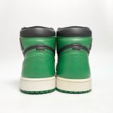  NIKE AIR JORDAN 1 RETRO HIGH PINE GREEN BLACK 2.0 555088-030 