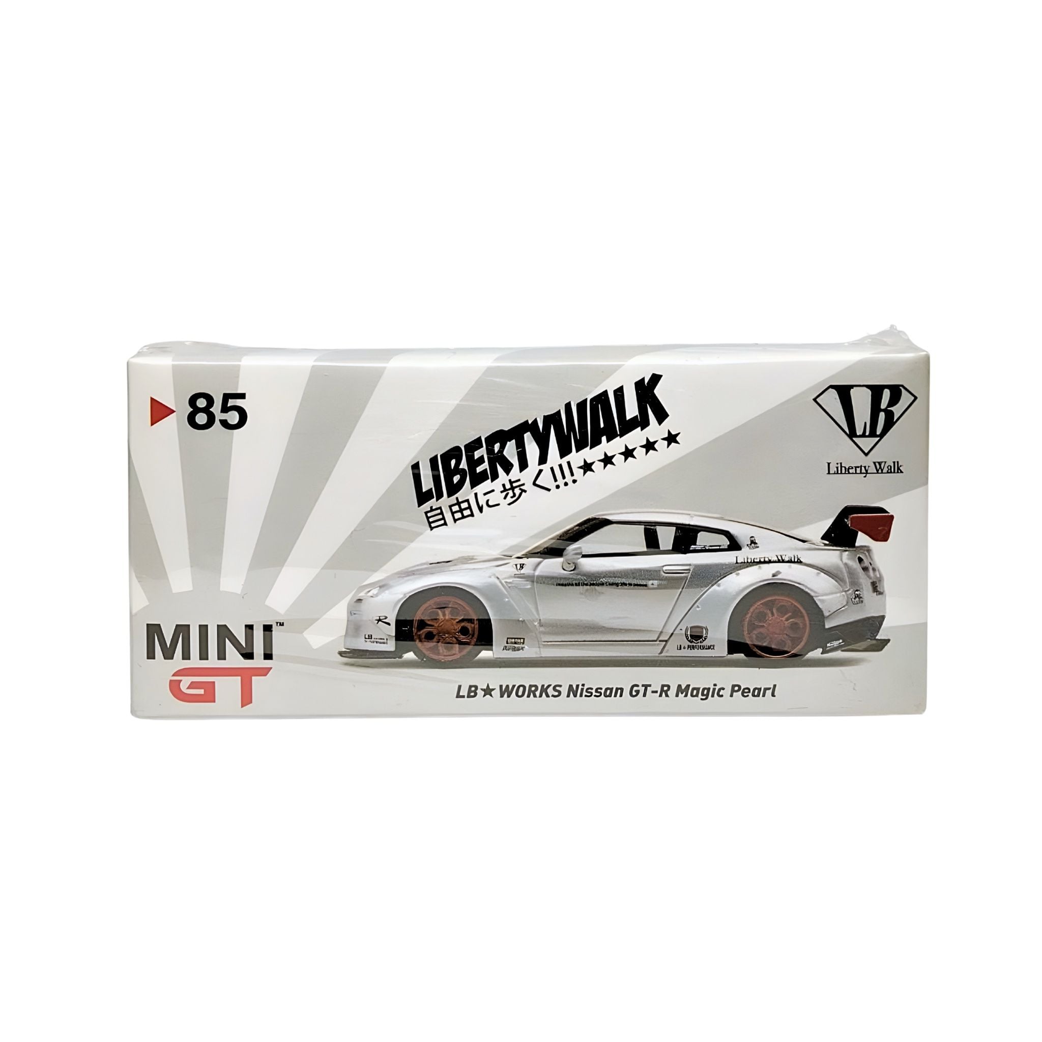 MINI GT - LB☆WORKS Nissan GT-R R35 Magic Pearl LBWK - 85 – aesnkrs