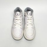  NIKE AIR JORDAN 1 MID NEUTRAL GREY 554725-135 