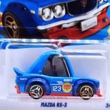  HOT WHEELS TOONED - MAZDA RX-3 BLUE - JJJ95 