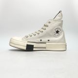  CONVERSE RICK OWENS X DRKSHDW DRKSTAR CHUCK 70 HIGH LILY WHITE 172346C 
