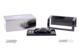  INNO64 - 1/64 LBWK FERRARI F40 CHROME BLACK (CHANCE OF RANDOM CHASE CAR) - IN64-LBWKF40-CHB 