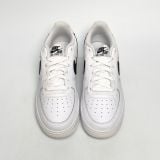  NIKE AIR FORCE 1 WHITE BLACK (GS) - CT3839-100 