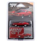  MINI GT - FORD MUSTANG MACH1 1971 RACE RED - 1122 