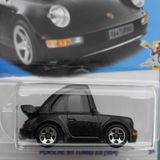  HOT WHEELS BASIC - TOONED PORSCHE 911 TURBO 3.6 (964) BLACK - HKG96 