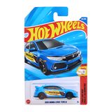 HOT WHEELS BASIC - 2018 HONDA CIVIC TYPE R BLUE - JBB77 