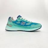  NEW BALANCE 992 MADE IN USA BLUE SILVER METALLIC M992TB 