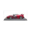  BBR MODELS - 1/18 FERRARI FXX K NO.88 ROSSO TRISTRATO SILVER STRIP LIMITED 49PCS - BBR18.88 