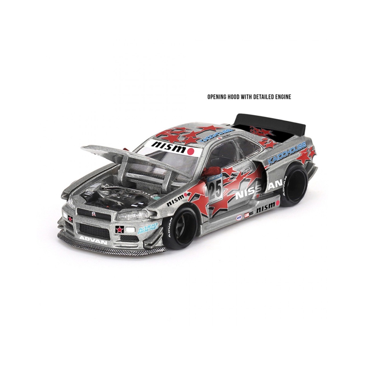 MINI GT X POP RACE - EVA RT PRODUCTION MODEL-02 X WORKS NISSAN GT