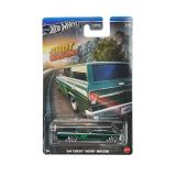 HOT WHEELS SILVER '64 CHEVY NOVA WAGON HRR89 